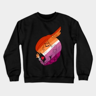 Native Lesbian Pride Crewneck Sweatshirt